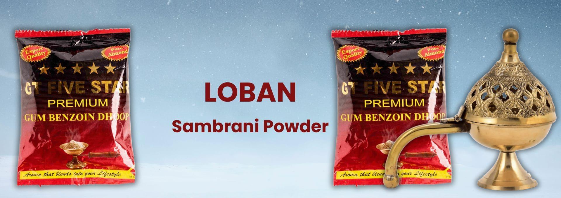 Loban(Sambrani Powder) - TwoHands