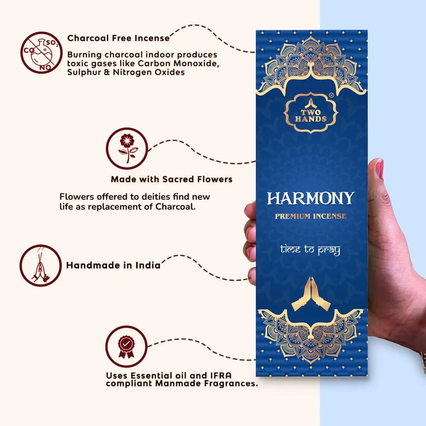 Luxury Rose Oudh Incense Burning - Premium Agarwood Agarbatti Smoke Effect