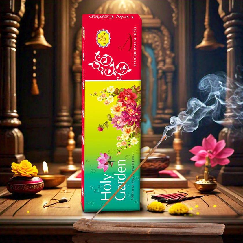 Holy Garden Natural Premium Masala Agarbatti - TwoHands