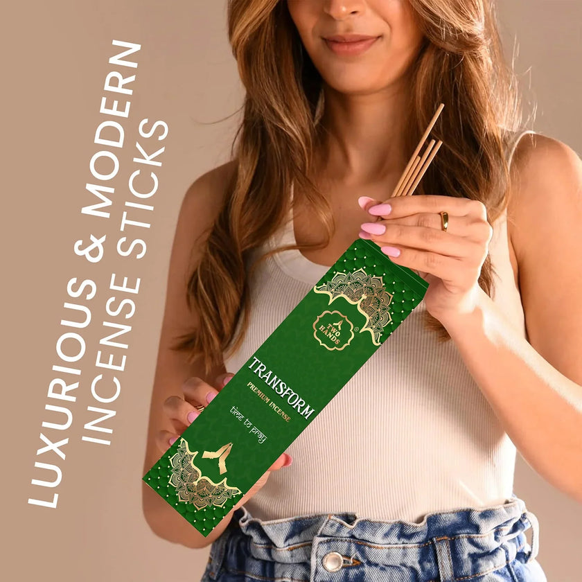 Natural Exotic Floral Woody Incense Sticks - Premium Agarbatti for Festive Pooja and Ceremonies