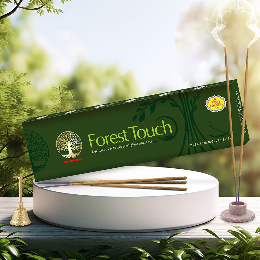 Forest Touch Natural Premium Masala Incense Sticks - Pure Agarbatti for Relaxation and Meditation