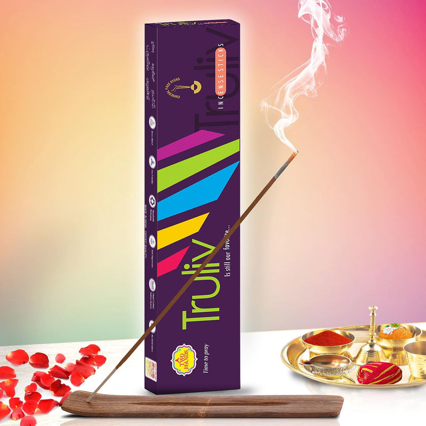 Truliv Eco Premium Aromatic Fragrance Incense Sticks / Agarbatti - TwoHands