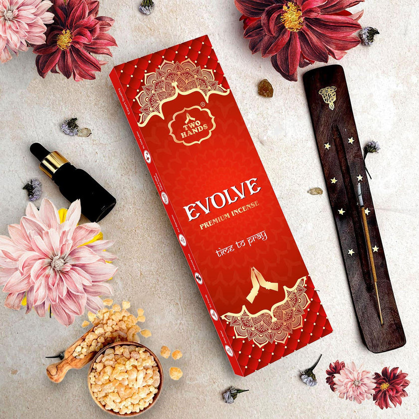Natural Musk Incense Sticks - Long Lasting Hand-Rolled Agarbatti for Peaceful Ambiance