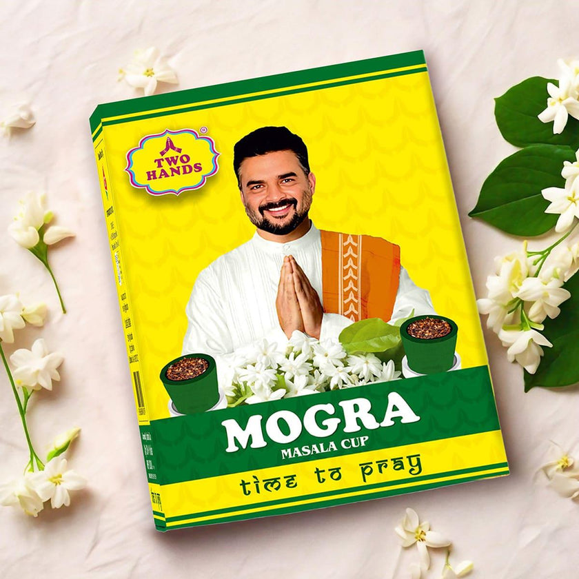 TwoHands Mogra Masala Filled Sambrani Cups / Dhoop Cup - TwoHands