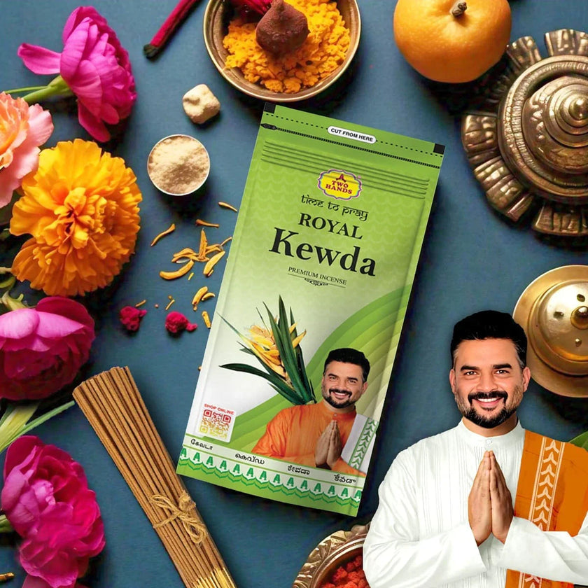 Royal Zipper Kewda Fragrance Agarbatti - TwoHands