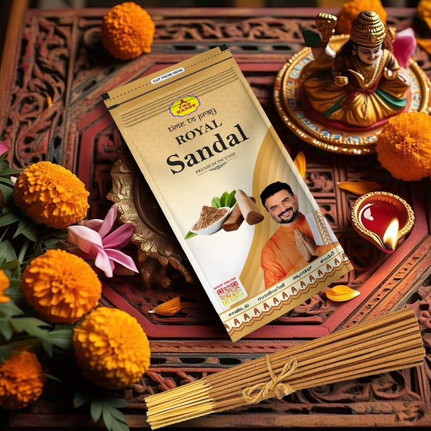 Royal Zipper Sandal Fragrance Agarbatti - TwoHands