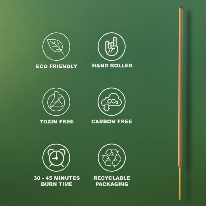 Royal Zipper Kewda Fragrance Agarbatti - TwoHands