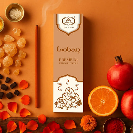 Loban Premium Dhoop Sticks - TwoHands