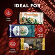 Premium Agarbatti Combo Pack of 3 | Mysore Sandal, Kesar Kasturi & French Vanilla Incense Sticks