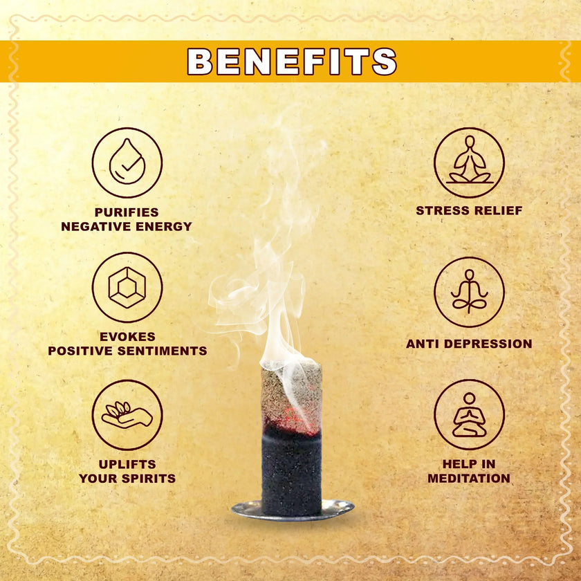 Five Star Premium Instant Sambrani Sticks(15 Sticks) / Dhoop Sticks - TwoHands