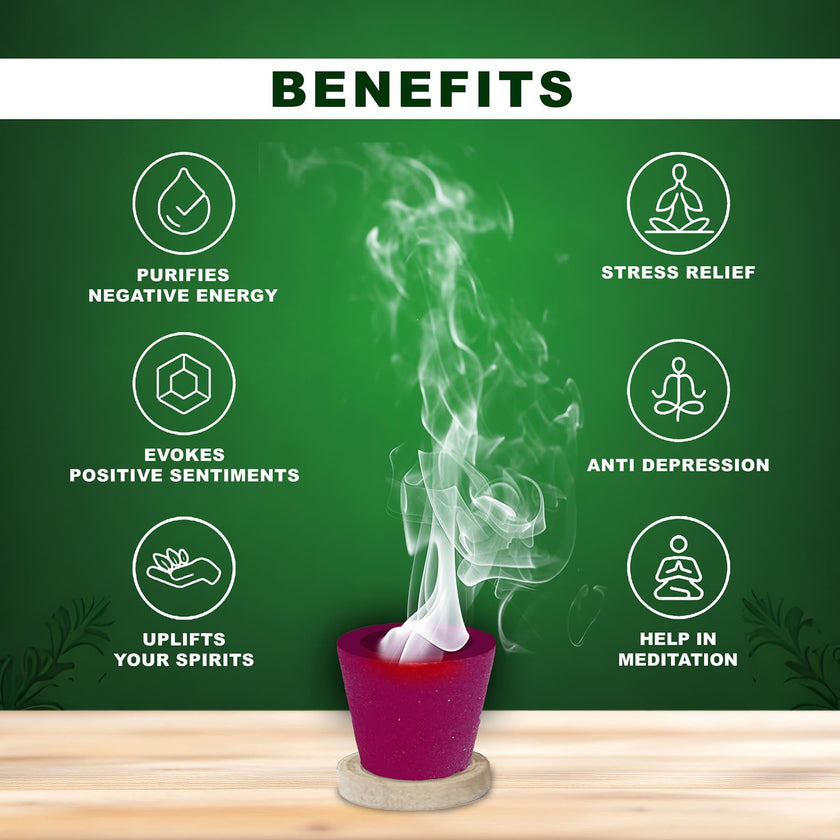 Pavithram Premium Traditional Aroma Flavour Unfilled Sambrani Cups/Empty Cups - TwoHands