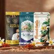 Premium Agarbatti Combo Pack of 3 | Mysore Sandal, Kesar Kasturi & French Vanilla Incense Sticks