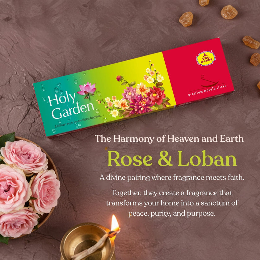 Luxury Masala Incense Burning - Premium Traditional Agarbatti Divine Fragrance Smoke