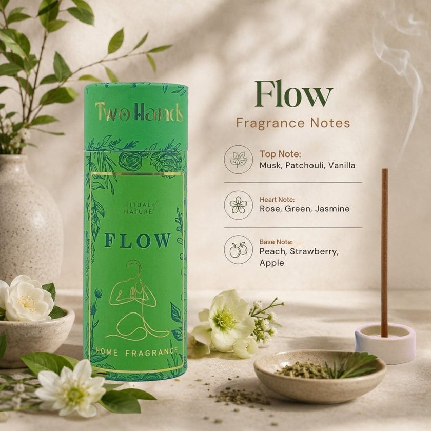 Wellness combo dhoop sticks for yoga, meditation and selfcare | Flow, Blue Moon, Rose Oudh