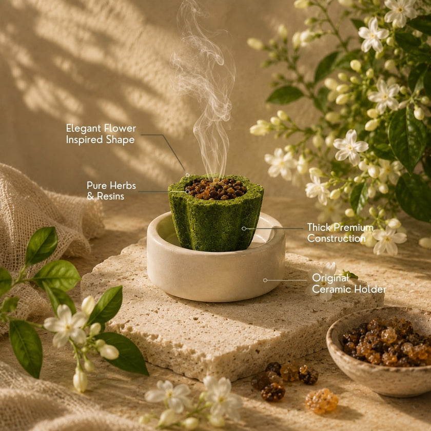 Premium Jasmine Sambrani Cups(21 Cups)