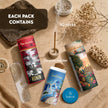 Traveller's Collection Dhoop Sticks Combo | Ronin, Santorini, Sun Temple