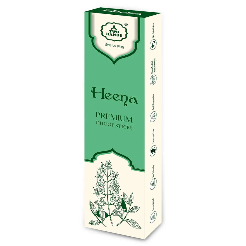 Eco-friendly Heena bambooless incense for aromatherapy and rituals