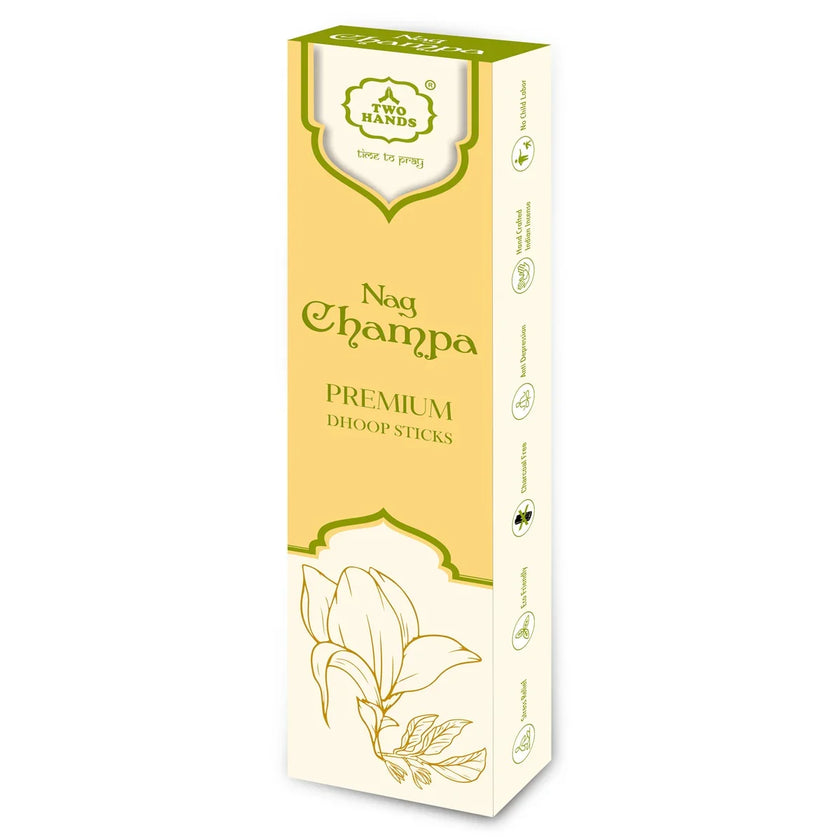 Eco-friendly Nag Champa bambooless incense for daily pooja