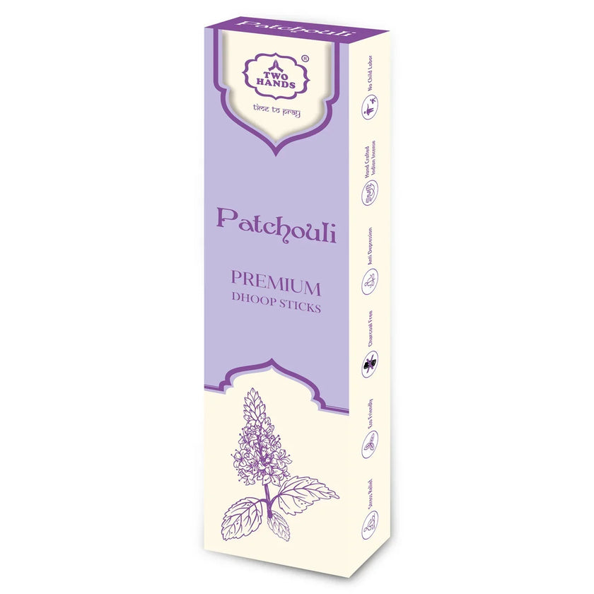 Eco-friendly Patchouli bambooless incense for aromatherapy and rituals