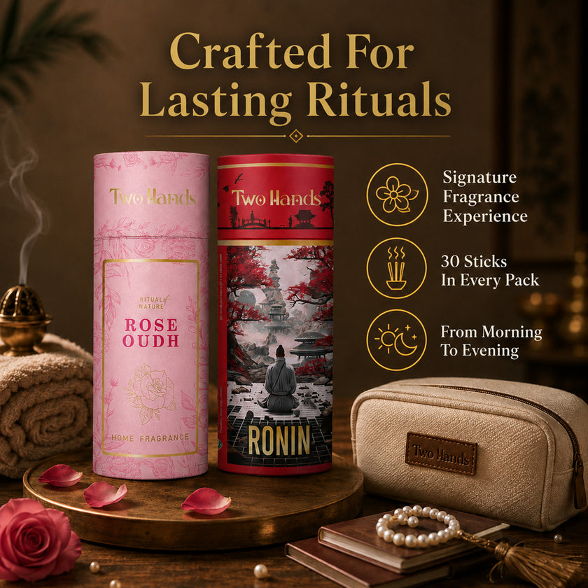 Premium Dhoop Sticks | Rose Oudh & Ronin (60 Sticks)