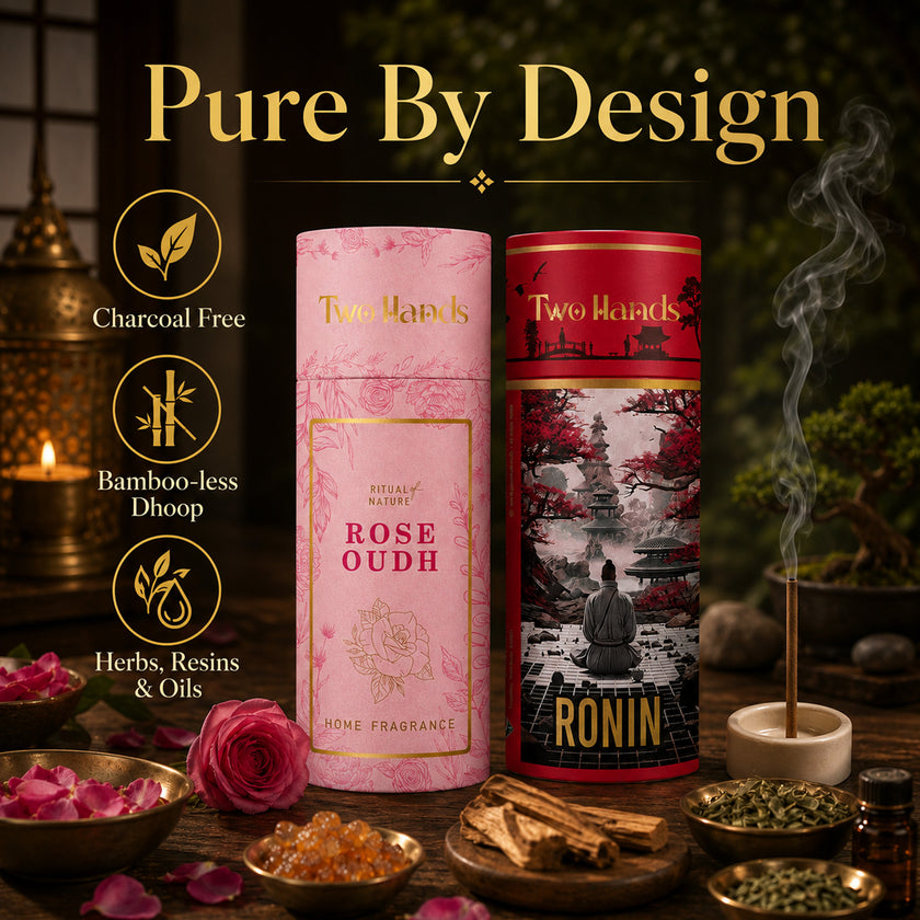 Premium Dhoop Sticks | Rose Oudh & Ronin (60 Sticks)