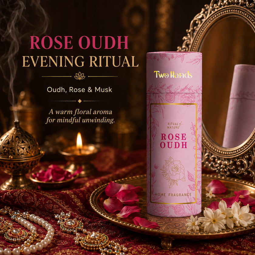Premium Dhoop Sticks | Rose Oudh & Sun Temple (60 Sticks)