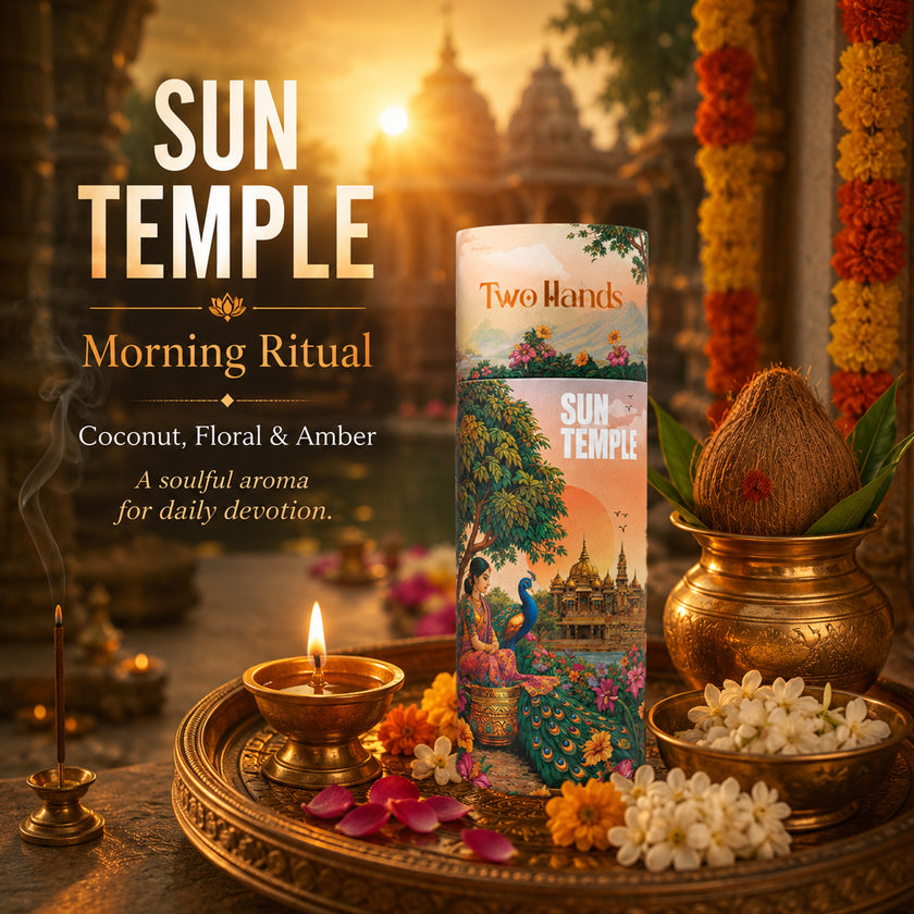 Premium Dhoop Sticks | Rose Oudh & Sun Temple (60 Sticks)