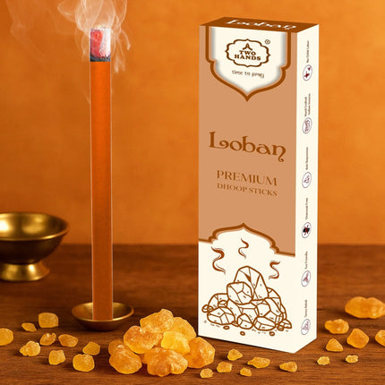 Loban Premium Dhoop Sticks - TwoHands