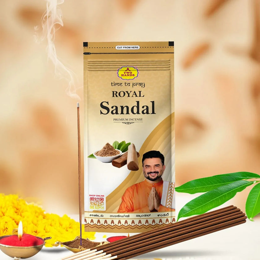 Royal Zipper Sandal Fragrance Agarbatti - TwoHands