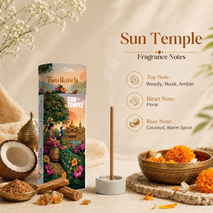 Traveller's Collection Dhoop Sticks Combo | Ronin, Santorini, Sun Temple